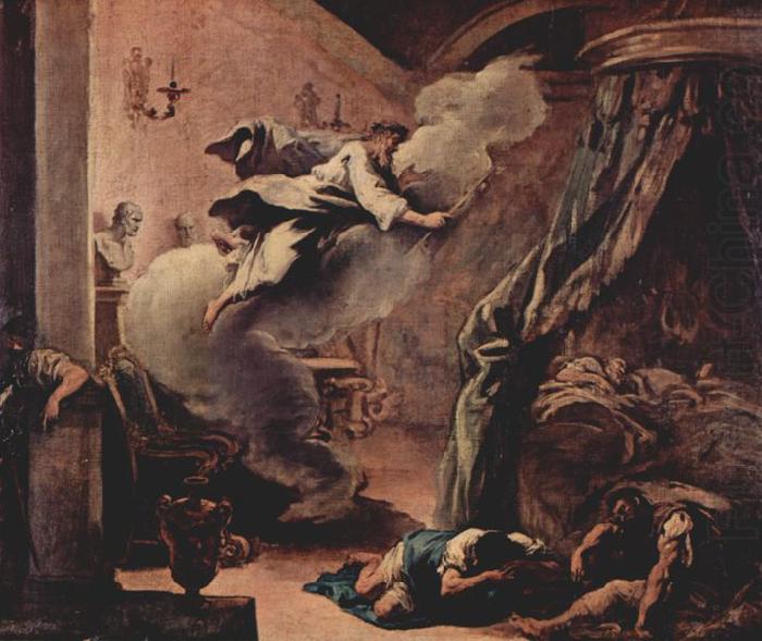 Sebastiano Ricci Der Traum des Esculapius china oil painting image